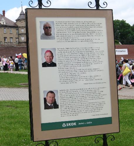 reklama SKOK-ów z prezesem Biereckim